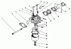 Rasenmäher 22025 - Toro Walk-Behind Mower (SN: 6000001 - 6999999) (1986) Ersatzteile CARBURETOR ASSEMBLY