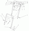 Rasenmäher 22026 - Toro Side Discharge Mower (SN: 200000001 - 200999999) (2000) Ersatzteile HANDLE ASSEMBLY