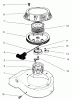 Rasenmäher 22026 - Toro Side Discharge Mower (SN: 200000001 - 200999999) (2000) Ersatzteile RECOIL ASSEMBLY (MODEL NO. 48PW)