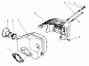 Rasenmäher 22026 - Toro Side Discharge Mower (SN: 2000001 - 2999999) (1992) Ersatzteile MUFFLER ASSEMBLY (MODEL NO. 47PM1-3)