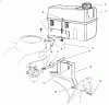 Rasenmäher 22026 - Toro Side Discharge Mower (SN: 220000001 - 220999999) (2002) Ersatzteile FUEL TANK ASSEMBLY