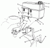 Rasenmäher 22026 - Toro Side Discharge Mower (SN: 5900001 - 5999999) (1995) Ersatzteile FUEL TANK ASSEMBLY