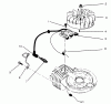 Rasenmäher 22026 - Toro Side Discharge Mower (SN: 6900001 - 6999999) (1996) Ersatzteile IGNITION ASSEMBLY (MODEL NO. 47PS5-3)