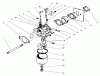 Rasenmäher 22026 - Toro Side Discharge Mower (SN: 7900001 - 7999999) (1997) Ersatzteile CARBURETOR ASSEMBLY (MODEL NO. 47PT6-3)