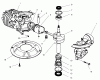 Rasenmäher 22026 - Toro Side Discharge Mower (SN: 7900001 - 7999999) (1997) Ersatzteile CRANKSHAFT ASSEMBLY (MODEL NO. 47PT6-3)