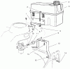 Rasenmäher 22026 - Toro Side Discharge Mower (SN: 7900001 - 7999999) (1997) Ersatzteile FUEL TANK ASSEMBLY