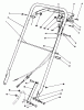 Rasenmäher 22030 - Toro Walk-Behind Mower (SN: 0000001 - 0999999) (1990) Ersatzteile HANDLE ASSEMBLY (MODEL 22035)