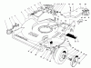 Rasenmäher 22030 - Toro Walk-Behind Mower (SN: 0000001 - 0999999) (1990) Ersatzteile HOUSING ASSEMBLY (MODEL 22035)