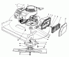 Rasenmäher 22035 - Toro Walk-Behind Mower (SN: 1000001 - 1999999) (1991) Ersatzteile ENGINE ASSEMBLY (MODEL 22035)