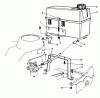 Rasenmäher 22035 - Toro Walk-Behind Mower (SN: 1000001 - 1999999) (1991) Ersatzteile GAS TANK ASSEMBLY