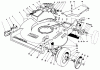 Rasenmäher 22035 - Toro Walk-Behind Mower (SN: 1000001 - 1999999) (1991) Ersatzteile HOUSING ASSEMBLY (MODEL 22030)