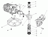 Rasenmäher 22030 - Toro Walk-Behind Mower (SN: 7000001 - 7999999) (1987) Ersatzteile ENGINE ASSEMBLY MODEL NO. 47PG6 #1