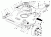 Rasenmäher 22030 - Toro Walk-Behind Mower (SN: 9000001 - 9999999) (1989) Ersatzteile HOUSING ASSEMBLY (MODEL 22035)