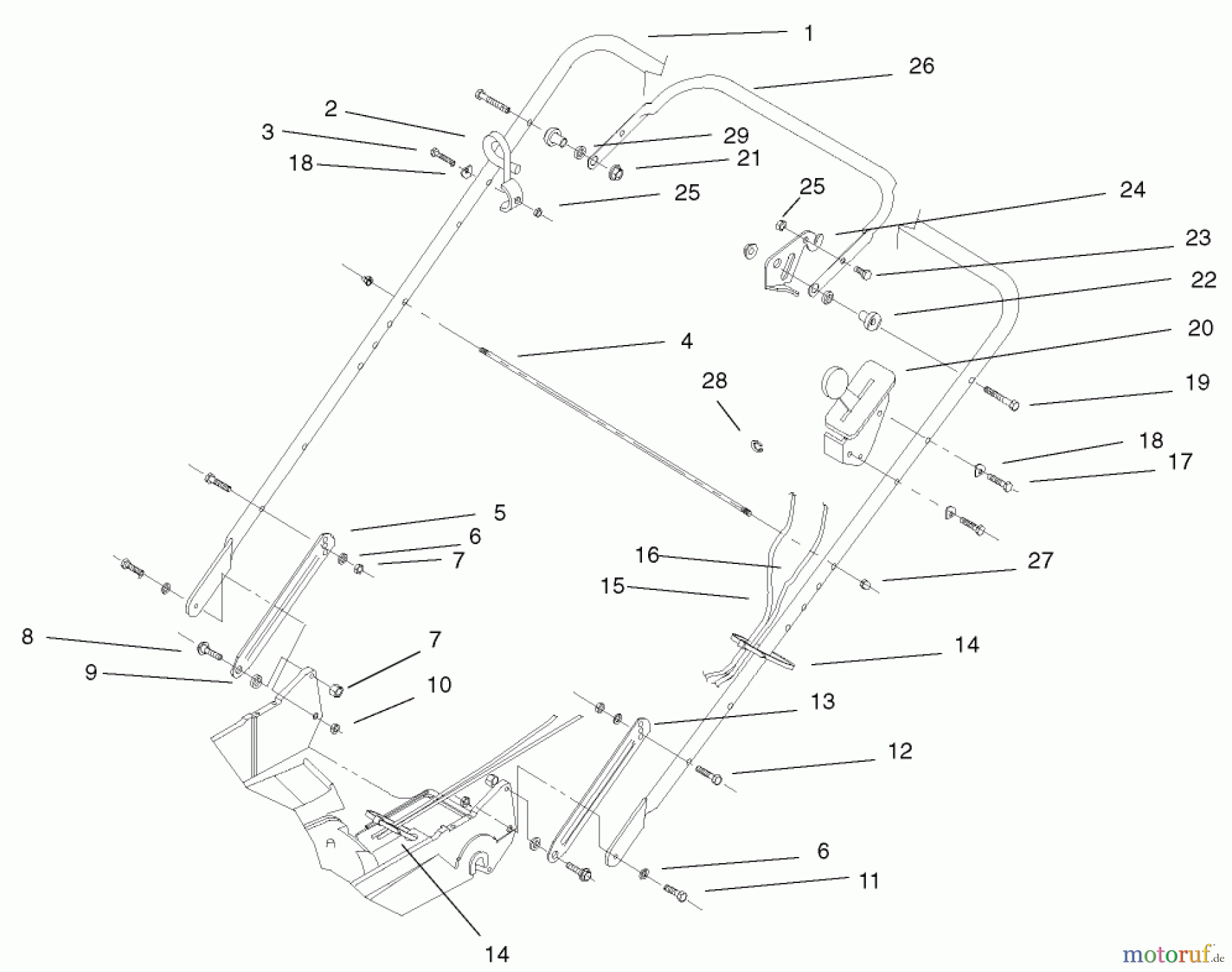  Rasenmäher 22031 - Toro ProLine 21