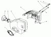 Rasenmäher 22031 - Toro ProLine 21" Recycler Walk-Behind Mower (SN: 2000001 - 2999999) (1992) Ersatzteile MUFFLER ASSEMBLY (MODEL NO. 47PM1-3)