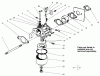 Rasenmäher 22031 - Toro ProLine 21" Recycler Walk-Behind Mower (SN: 230000001 - 230999999) (2003) Ersatzteile CARBURETOR ASSEMBLY