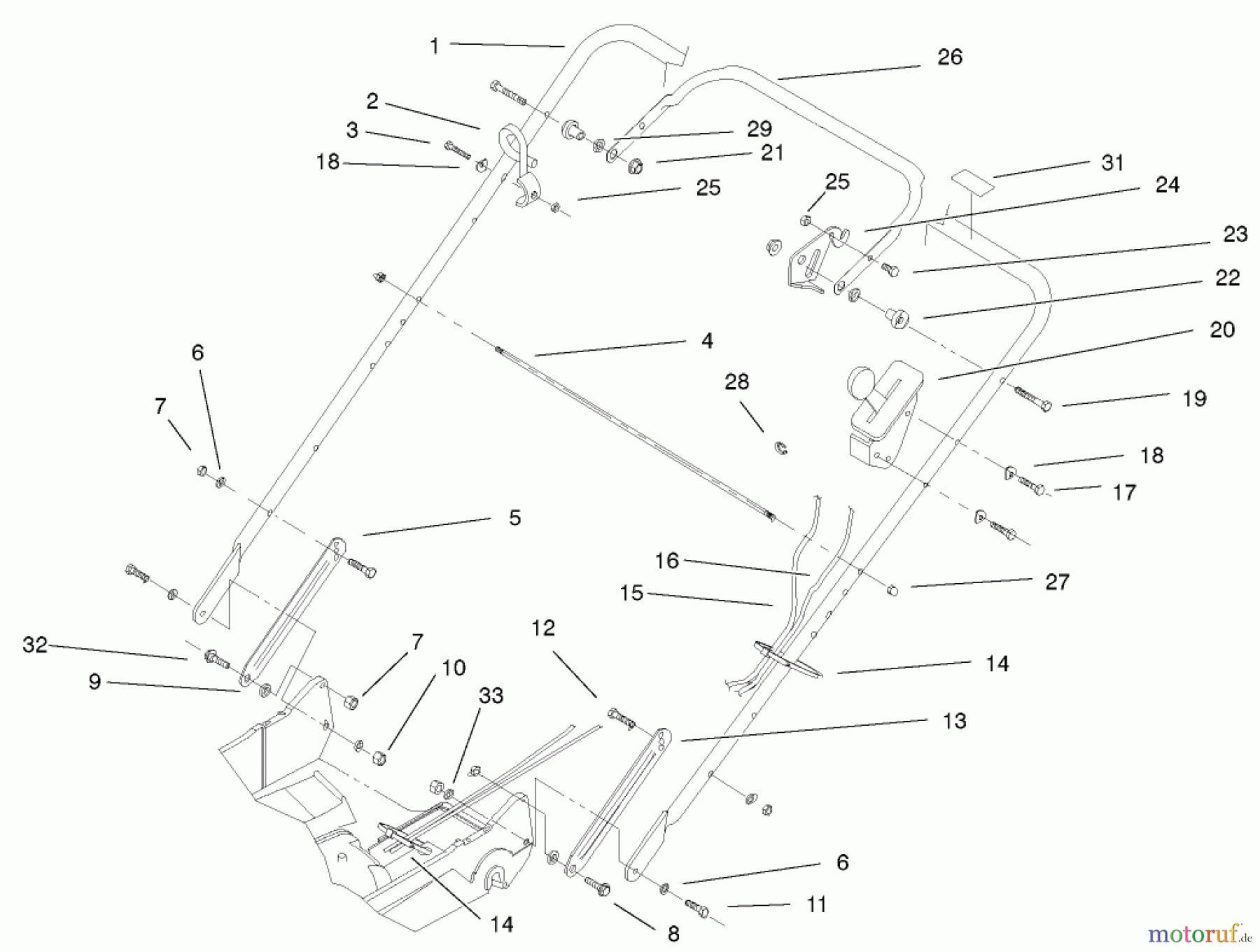  Rasenmäher 22031 - Toro ProLine 21