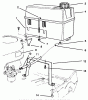 Rasenmäher 22031 - Toro ProLine 21" Recycler Walk-Behind Mower (SN: 4900001 - 4999999) (1994) Ersatzteile GAS TANK ASSEMBLY