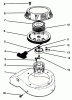 Rasenmäher 22031 - Toro ProLine 21" Recycler Walk-Behind Mower (SN: 4900001 - 4999999) (1994) Ersatzteile RECOIL ASSEMBLY (MODEL NO. 47PR4-3)