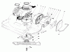 Rasenmäher 22035 - Toro Walk-Behind Mower (SN: 8000001 - 8002989) (1988) Ersatzteile ENGINE ASSEMBLY (MODEL 22035)