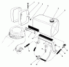 Rasenmäher 22035C - Toro Walk-Behind Mower (SN: 7000001 - 7999999) (1987) Ersatzteile GAS TANK ASSEMBLY