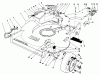 Rasenmäher 22035C - Toro Walk-Behind Mower (SN: 7000001 - 7999999) (1987) Ersatzteile HOUSING ASSEMBLY