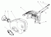 Rasenmäher 22035C - Toro Walk-Behind Mower (SN: 7000001 - 7999999) (1987) Ersatzteile MUFFLER ASSEMBLY (MODEL NO. 47PG6)