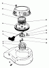 Rasenmäher 22035C - Toro Walk-Behind Mower (SN: 7000001 - 7999999) (1987) Ersatzteile RECOIL ASSEMBLY (MODEL NO. 47PG6)