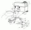 Rasenmäher 22036 - Toro Walk-Behind Mower (SN: 1000001 - 1999999) (1991) Ersatzteile GAS TANK ASSEMBLY