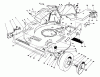 Rasenmäher 22037B - Toro Walk-Behind Mower (SN: 39000001 - 39999999) (1993) Ersatzteile HOUSING ASSEMBLY