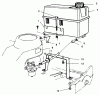 Rasenmäher 22037BC - Toro Walk-Behind Mower (SN: 5900001 - 5999999) (1995) Ersatzteile GAS TANK ASSEMBLY