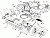 Rasenmäher 22037BC - Toro Walk-Behind Mower (SN: 5900001 - 5999999) (1995) Ersatzteile HOUSING ASSEMBLY