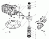 Rasenmäher 22038 - Toro 53cm Walk-Behind Mower (SN: 230000001 - 230999999) (2003) Ersatzteile CRANKSHAFT AND CRANKCASE ASSEMBLY