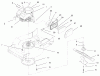 Rasenmäher 22038 - Toro 53cm Walk-Behind Mower (SN: 230000001 - 230999999) (2003) Ersatzteile ENGINE AND BLADE ASSEMBLY