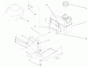 Rasenmäher 22038 - Toro 53cm Walk-Behind Mower (SN: 230000001 - 230999999) (2003) Ersatzteile FUEL TANK AND BRACKET ASSEMBLY