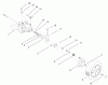 Rasenmäher 22038 - Toro 53cm Walk-Behind Mower (SN: 230000001 - 230999999) (2003) Ersatzteile GEAR CASE AND REAR WHEEL ASSEMBLY