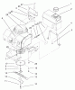 Rasenmäher 22040 - Toro Recycler Walk-Behind Mower (SN: 200000001 - 200999999) (2000) Ersatzteile ENGINE, BLADE & TANK ASSEMBLY