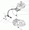 Rasenmäher 22040 - Toro Recycler Walk-Behind Mower (SN: 200000001 - 200999999) (2000) Ersatzteile IGNITION ASSEMBLY (MODEL NO. 48PW)