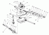 Rasenmäher 22040 - Toro Recycler Walk-Behind Mower (SN: 230000001 - 230999999) (2003) Ersatzteile GEAR CASE ASSEMBLY NO. 74-1861
