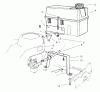 Rasenmäher 22040 - Toro Recycler Walk-Behind Mower (SN: 8900001 - 8999999) (1998) Ersatzteile GAS TANK ASSEMBLY