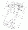 Rasenmäher 22040 - Toro Recycler Walk-Behind Mower (SN: 8900001 - 8999999) (1998) Ersatzteile HANDLE ASSEMBLY