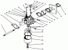 Rasenmäher 22040 - Toro Walk-Behind Mower (SN: 5900001 - 5999999) (1995) Ersatzteile CARBURETOR ASSEMBLY (MODEL NO. 47PR4-3)