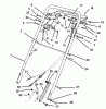 Rasenmäher 22040 - Toro Walk-Behind Mower (SN: 5900001 - 5999999) (1995) Ersatzteile HANDLE ASSEMBLY