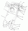 Rasenmäher 22040 - Toro Walk-Behind Mower (SN: 6900001 - 6999999) (1996) Ersatzteile HANDLE ASSEMBLY