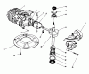 Rasenmäher 22580 - Toro Walk-Behind Mower (SN: 1000001 - 1999999) (1991) Ersatzteile CRANKSHAFT ASSEMBLY (MODEL NO. 47PL0-3)