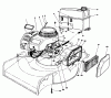 Rasenmäher 22580 - Toro Walk-Behind Mower (SN: 1000001 - 1999999) (1991) Ersatzteile ENGINE ASSEMBLY