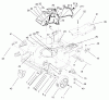 Rasenmäher 22043 - Toro Recycler Mower (SN: 200000001 - 200999999) (2000) Ersatzteile HOUSING ASSEMBLY