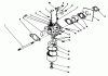 Rasenmäher 22043 - Toro Walk-Behind Mower (SN: 2000001 - 2999999) (1992) Ersatzteile CARBURETOR ASSEMBLY (MODEL NO. 47PM1-7)