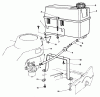 Rasenmäher 22043 - Toro Walk-Behind Mower (SN: 3900001 - 3900964) (1993) Ersatzteile GAS TANK ASSEMBLY