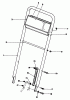 Rasenmäher 22043 - Toro Walk-Behind Mower (SN: 3900001 - 3900964) (1993) Ersatzteile HANDLE ASSEMBLY